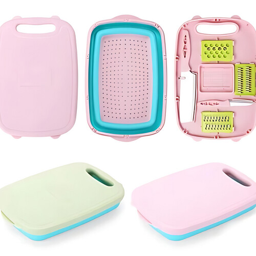 GR3178 لوح تقطيع الخضار (دف) متعدد الاستخدامات