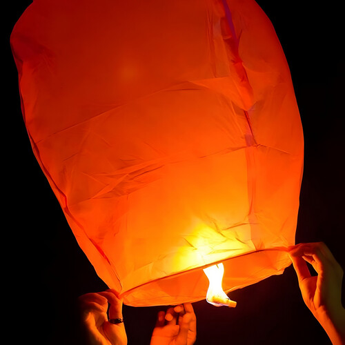 GR3254 فوانيس السماء الجاهزة