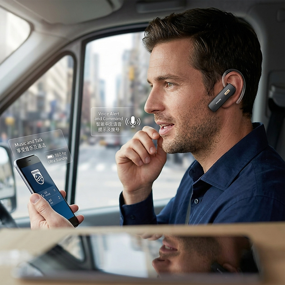 GR3156 سماعة أذن بلوتوث من فيليبس SHB1600