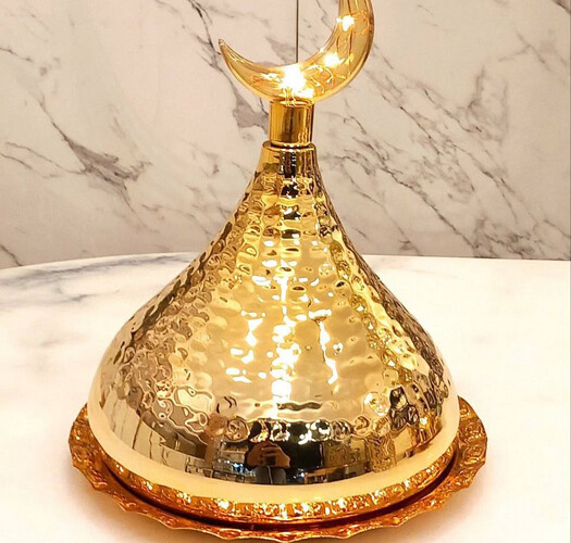 PT304 فانوس وتمرية معدنية مع إضاءة LED - حجم كبير