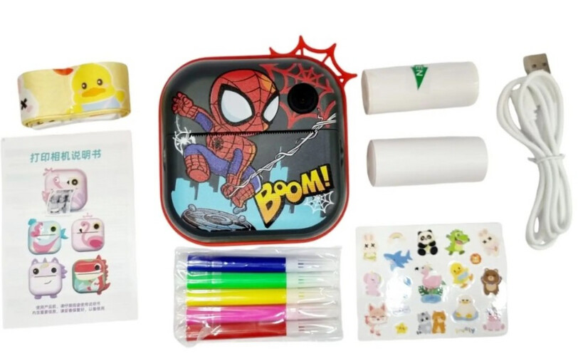 PT187 كاميرا فيديو رقمية عالية الدقة شكل رجل العنكبوت