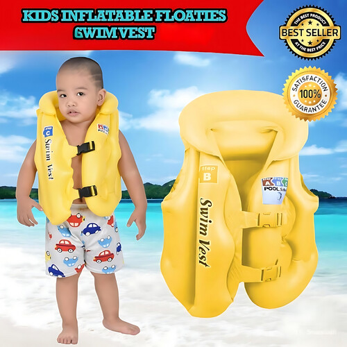 GR3110 جاكيت طفاحية (Life Jacket) للأطفال  اللون ازرق