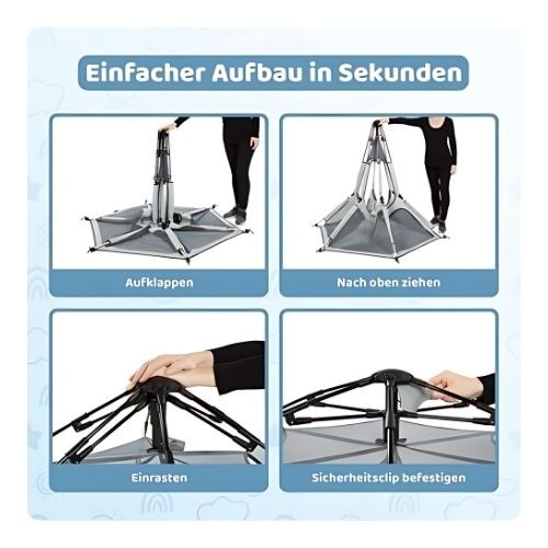 GR513 خيمة لعب للأطفال  مع مظلة وبساط