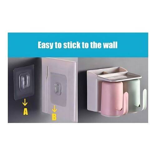 GR583  حامل شريط كهربائي ذاتي اللصق بدون براغي