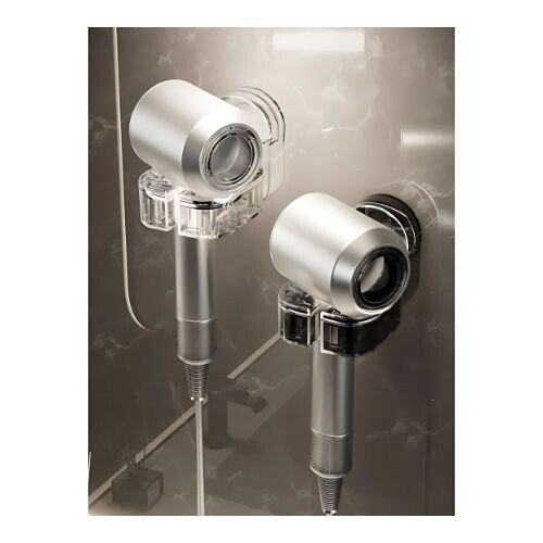 GR592 قاعدة مجفف شعر مثبتة على الحائط تدور 360 درجة