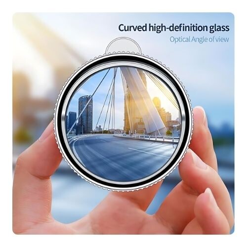 GR612 مرآة دائرية للرؤية الخلفية لكشف النقطة العمياء 2 حبه