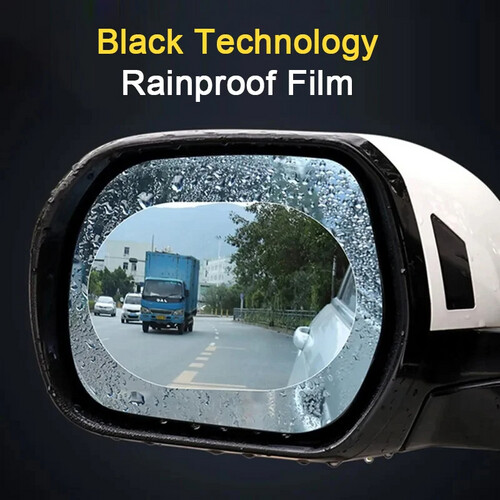 GR618 ملصق مرآة سيارة بغشاء مقاوم للماء