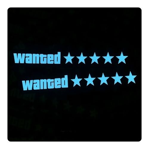 GR619 ملصق EL Glow يضيء في الظلام لتزيين السيارة