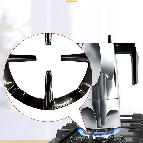 GR3464 قاعدة وعاء قهوة دائرية معدنية 13.5 سم