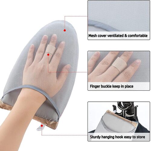 GR3469 قفاز عازل للحرارة لكي الملابس ( رمادي )