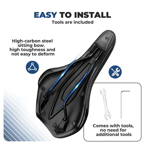 GR3505 مقعد دراجة مريح  وتصميم مانع للانزلاق