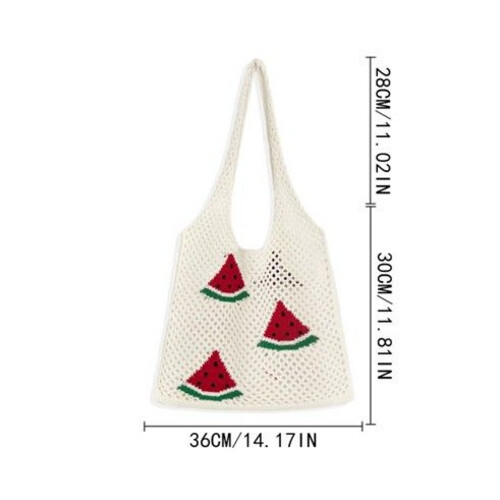 GR400 حقيبة منسوجة جديدة محبوكة كبيرة السعة