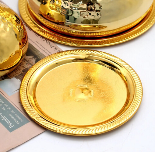 PT304 فانوس وتمرية معدنية مع إضاءة LED - حجم كبير