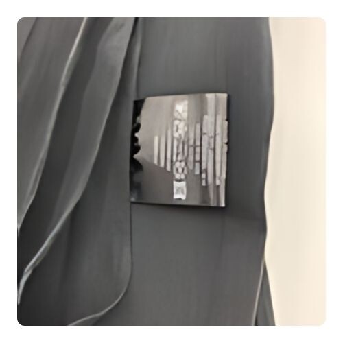 GR407 سكارف ماركة مونت بلانك - اسود