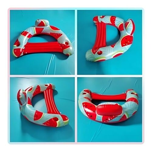 GR509 مسبح مائي قابل للنفخ بمقعد خلفي - شكل البطيخ