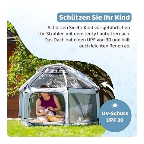 GR513 خيمة لعب للأطفال  مع مظلة وبساط