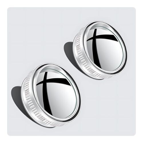 GR612 مرآة دائرية للرؤية الخلفية لكشف النقطة العمياء 2 حبه