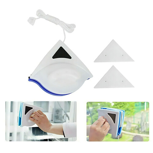 GR3180 فرشاة تنظيف زجاج مغناطيسية مزدوجة الجوانب لتنظيف النوافذ