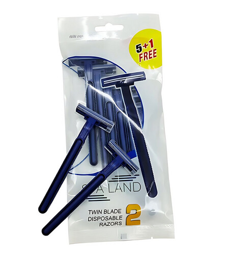 GR3460 طقم شفرات حلاقة للاستخدام مرة واحدة  5+1 مجانا