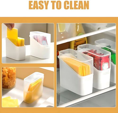 GR3471 منظم بلاستيك ميني بغطاء شفاف 1 حبة