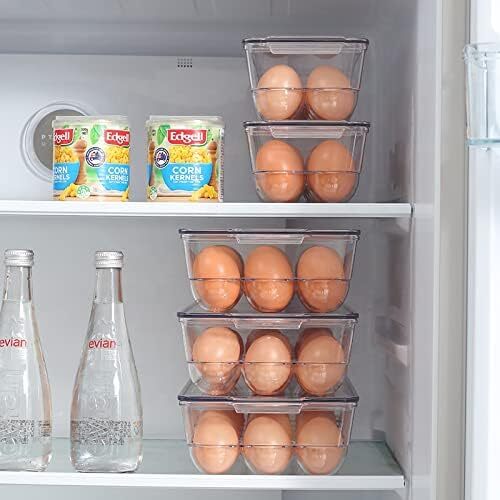 GR3472 صندوق تخزين البيض 18بيضة مع غطاء