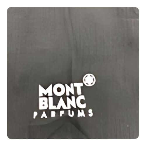 GR407 سكارف ماركة مونت بلانك - اسود