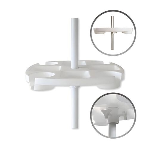 GR504 طاولة مظلة الشاطئ مع قاعدة أكواب