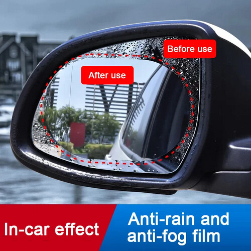 GR618 ملصق مرآة سيارة بغشاء مقاوم للماء