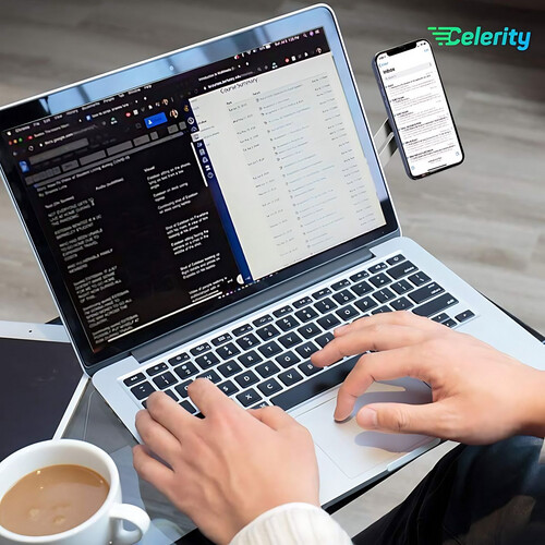 GR3228 حامل جوال للابتوب، مشبك تثبيت جانبي بمشبك تمديد مغناطيسي لجهازالتابلت والهاتف الذكي