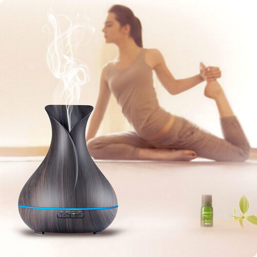 GR3175 موزع روائح الزيوت العطرية بسعة 400 مل مع جهاز تحكم عن بعد