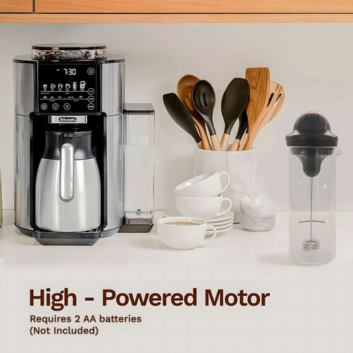 GR3276 صانع رغوة حليب زجاجي مقاوم للحرارة - 450 مل