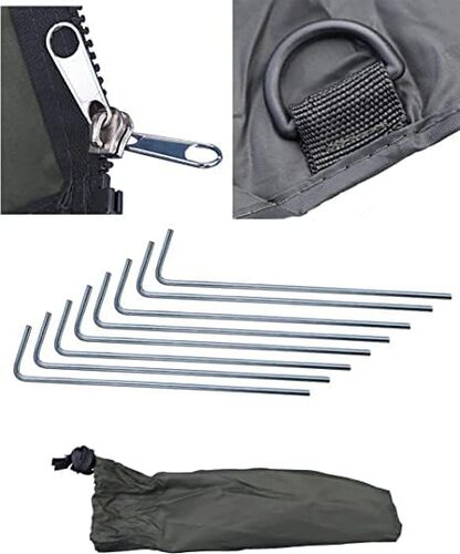 GR3252 مظلة صيد ذات نافذة كبيرة ومقاومة للمطر