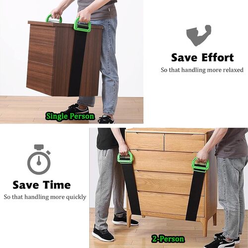 GR3470 حزام رفع ونقل الأغراض الثقيلة 220 كجم