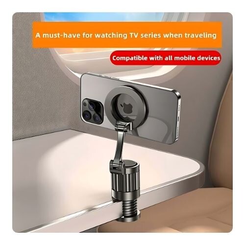 GR609 قاعدة هاتف مغناطيسية بمشبك قابلة للتعديل 360 درجة