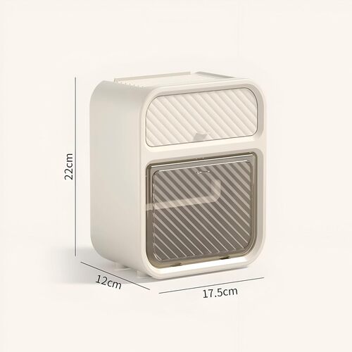 GR3466 حامل ورق تواليت جداري مزود بآلية سحب