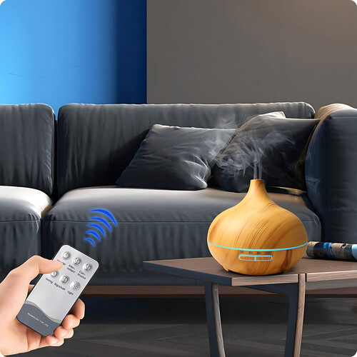 GR3176 موزع روائح الزيوت العطرية يعمل بالتحكم عن بعد بسعة 550 مل