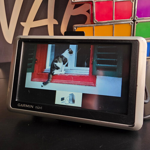 ATM1163 جهاز جارمن نوفي 1300 المحمول للملاحة عبر نظام تحديد المواقع العالمي (GPS) بشاشة عريضة