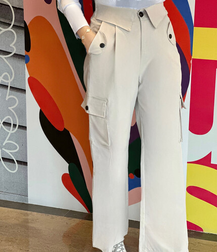 Beige pants