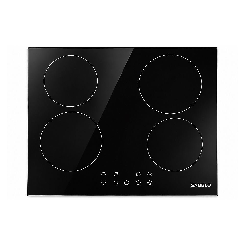طباخ سيراميك 4 عيون قياس 60 سم ماركة SABBLO