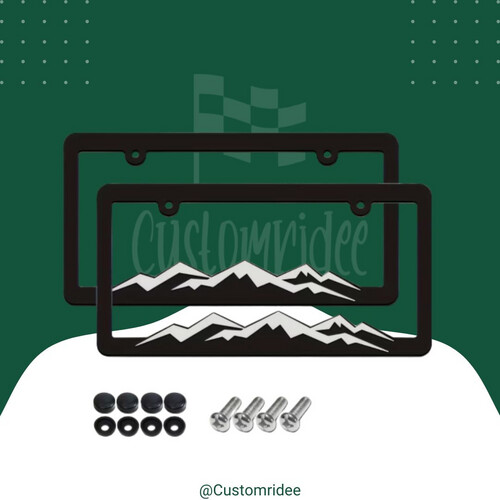 إطار لوحة جبال 3d