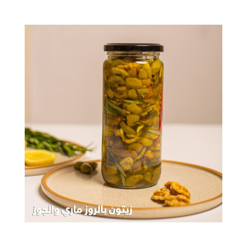 Olives with Rosemary and Walnuts