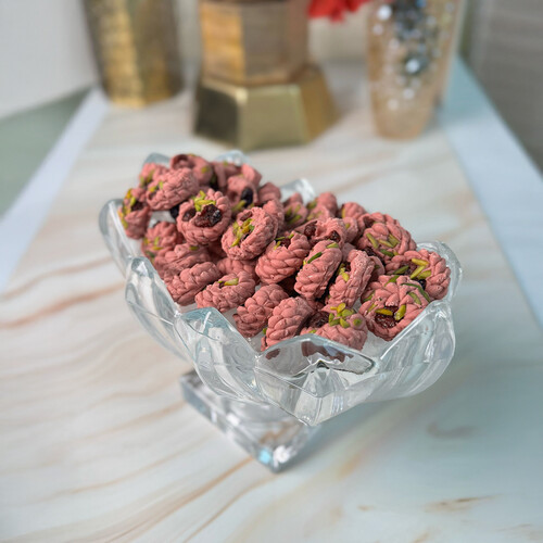 Ruby Fudge with Cranberries