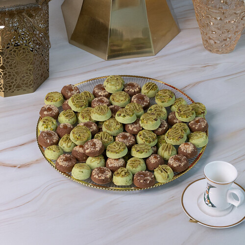Pistachio and Hazelnut Sableh