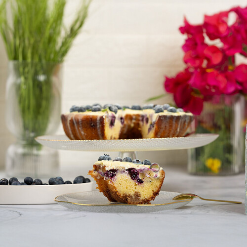 Cranberry Caramel Cake