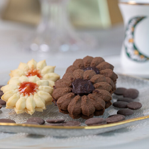 Jam and Chocolate Petit Fours