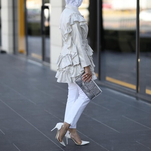 ruffels blazer