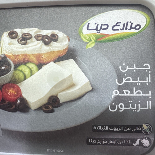 جبنة بيضا ( مزارع دينا) ٤٥٠ جرام