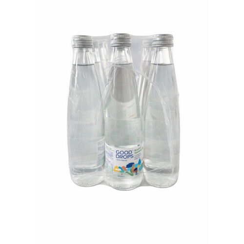 جود دروبز مياة ينابيع فوارة بالمستكة زجاج (12x330ml)