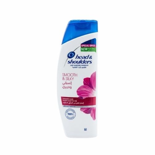 Head & Shoulders Shampoo (375 ml) Anti-dandruff, Smooth & Silky