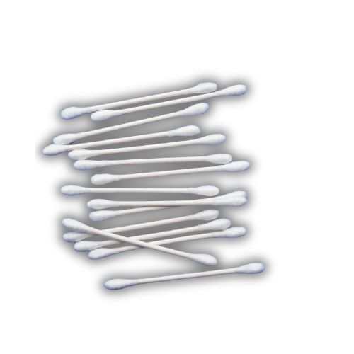 Cotton swabs, natural cotton, 200 pieces